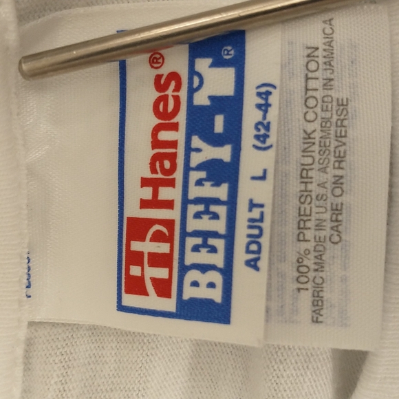 Vintage Cat Tee Kathy Davis Kitty Basket Deadstock Unworn Cotton Single Stitch L - Picture 7 of 9